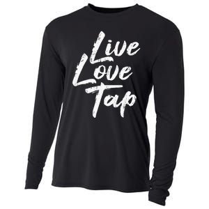 Live Love Tap Tap Dancing Tap Dancer Tap Dance Teacher Cooling Performance Long Sleeve Crew