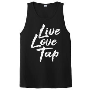 Live Love Tap Tap Dancing Tap Dancer Tap Dance Teacher PosiCharge Competitor Tank