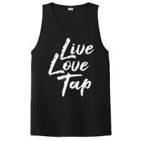 Live Love Tap Tap Dancing Tap Dancer Tap Dance Teacher PosiCharge Competitor Tank