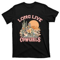 Long Live The Cowgirls Howdy Rodeo Western Country T-Shirt