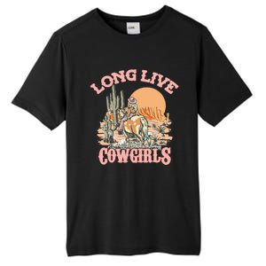 Long Live The Cowgirls Howdy Rodeo Western Country Tall Fusion ChromaSoft Performance T-Shirt