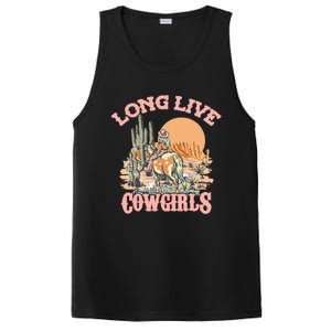 Long Live The Cowgirls Howdy Rodeo Western Country PosiCharge Competitor Tank