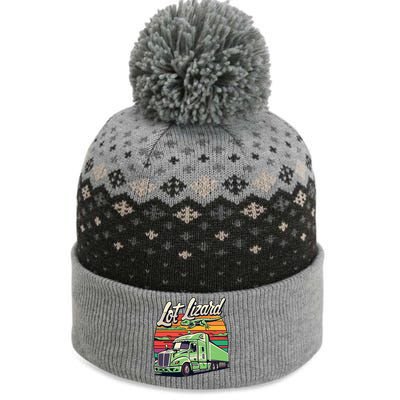 Lot Lizard Truck Driver Adventure The Baniff Cuffed Pom Beanie