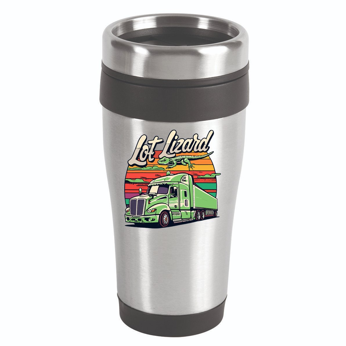 Lot Lizard Truck Driver Adventure 16oz Travel Tumbler