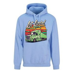 Lot Lizard Truck Driver Adventure Unisex Surf Hoodie