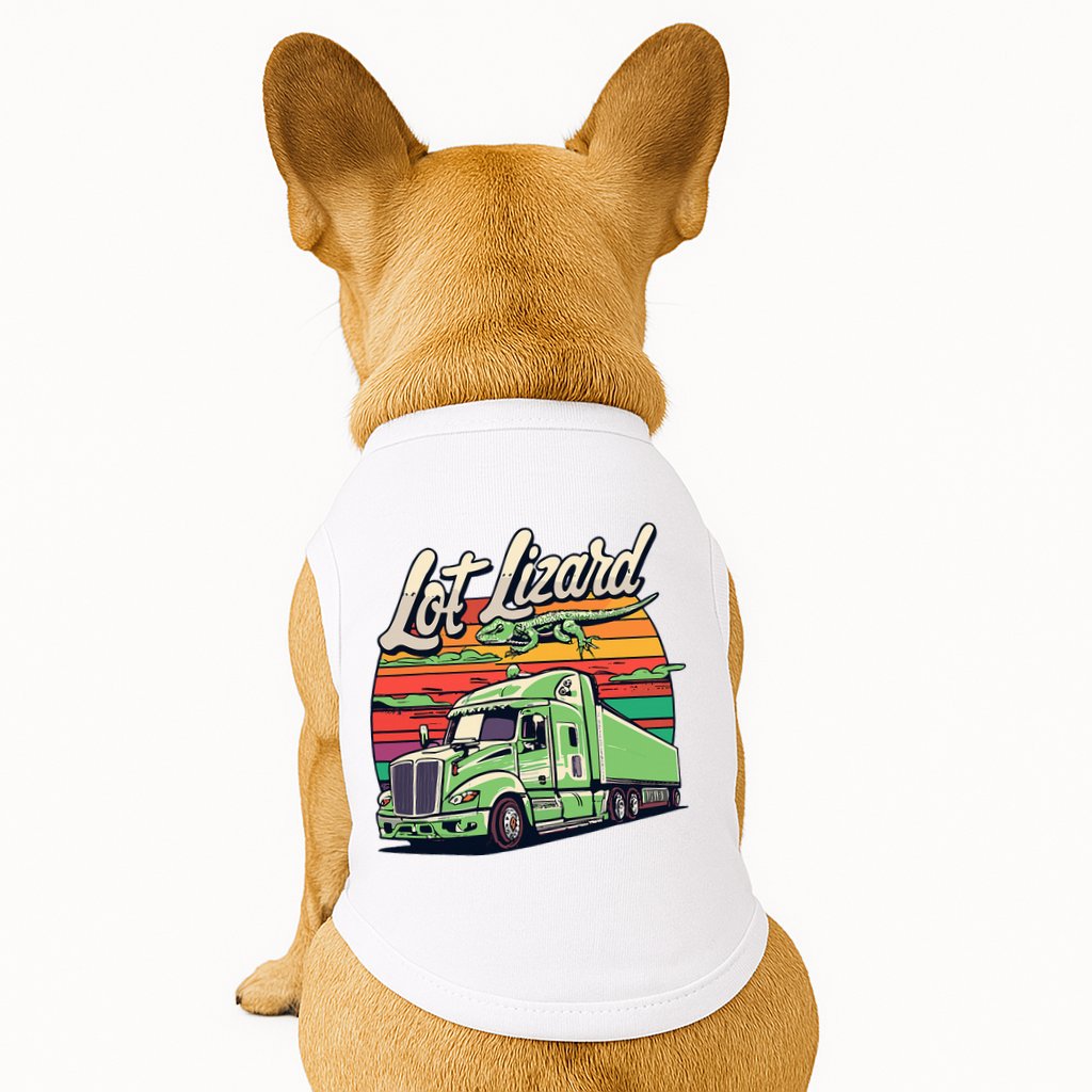 Lot Lizard Truck Driver Adventure Doggie Tank