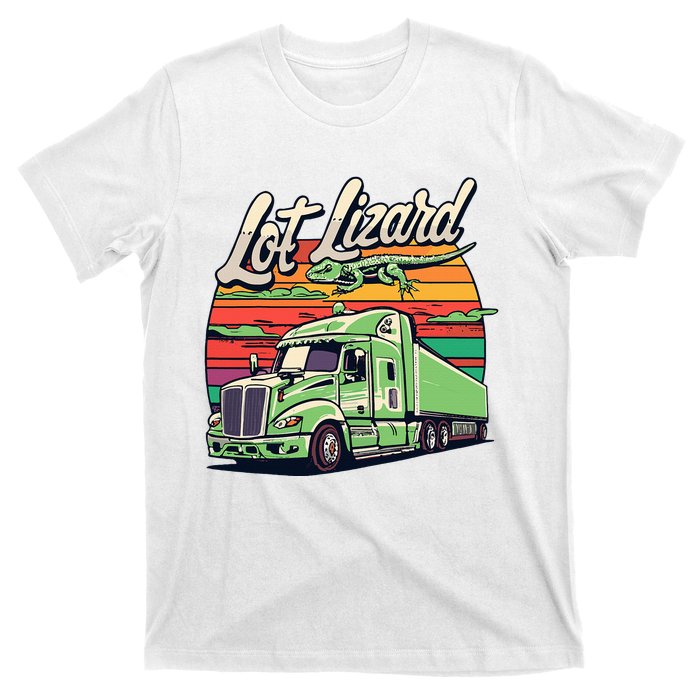 Lot Lizard Truck Driver Adventure T-Shirt