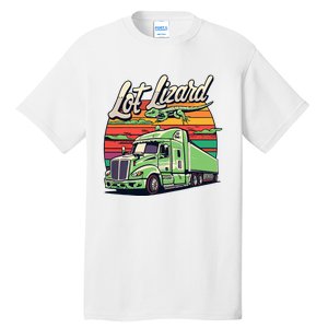 Lot Lizard Truck Driver Adventure Tall T-Shirt