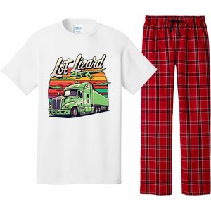 Lot Lizard Truck Driver Adventure Pajama Set