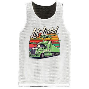 Lot Lizard Truck Driver Adventure Mesh Reversible Basketball Jersey Tank