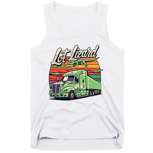 Lot Lizard Truck Driver Adventure Tank Top