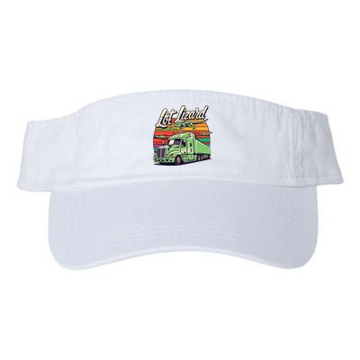 Lot Lizard Truck Driver Adventure Valucap Bio-Washed Visor