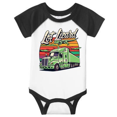 Lot Lizard Truck Driver Adventure Infant Baby Jersey Bodysuit