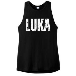 Luka Ladies PosiCharge Tri-Blend Wicking Tank