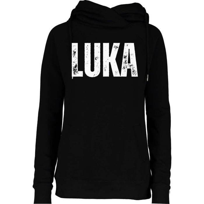 Luka Womens Funnel Neck Pullover Hood