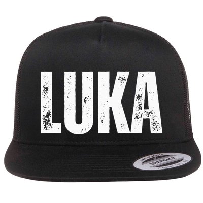 Luka Flat Bill Trucker Hat