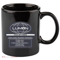 Lumon 11oz C Handle Ceramic Mug