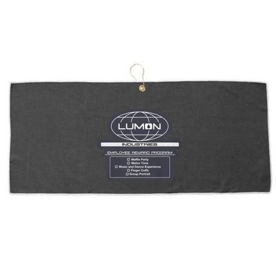Lumon Large Microfiber Waffle Golf Towel