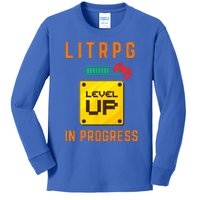 LitRPG Level Up Gaming Kids Long Sleeve Shirt