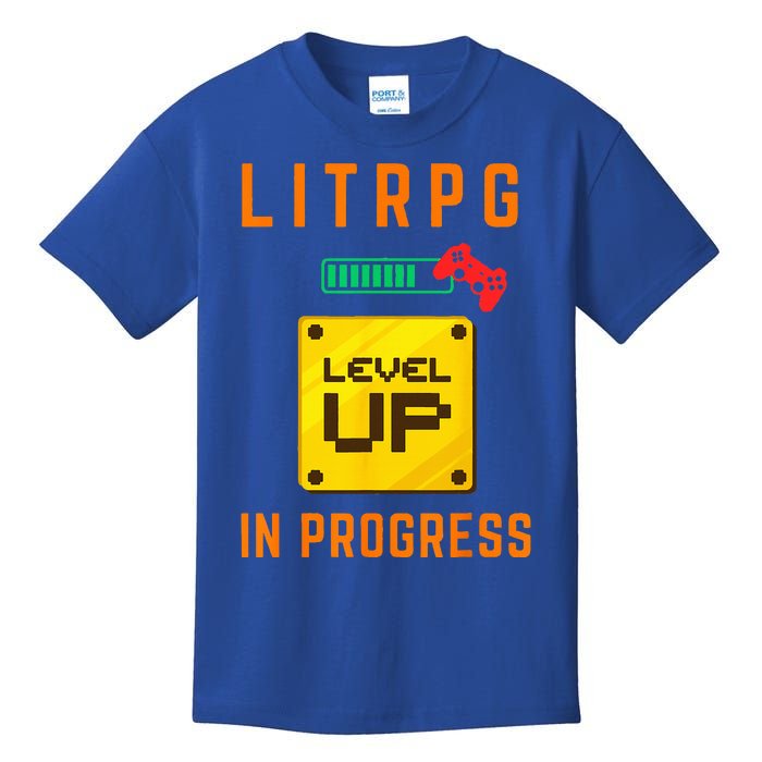 LitRPG Level Up Gaming Kids T-Shirt