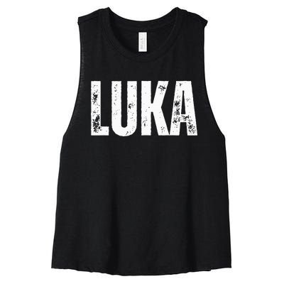 Luka Women's Racerback Cropped Tank