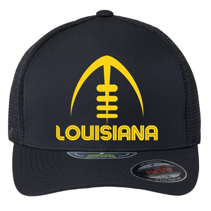 Louisiana La Vintage Design Classic Louisiana Flexfit Unipanel Trucker Cap