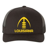 Louisiana La Vintage Design Classic Louisiana Yupoong Adult 5-Panel Trucker Hat