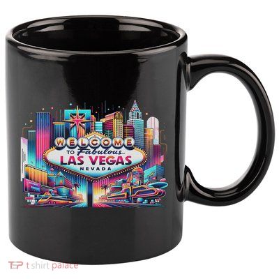 Love Las Vegas Baby For Holidays In Las Vegas Souvenir 11oz C Handle Ceramic Mug