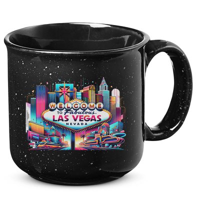 Love Las Vegas Baby For Holidays In Las Vegas Souvenir 15oz Campfire Ceramic Mug