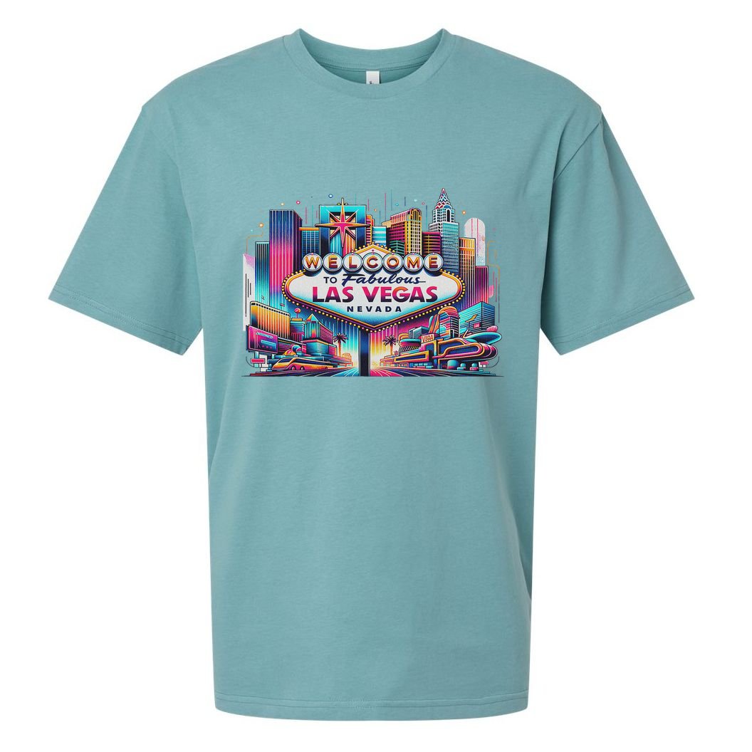 Love Las Vegas Baby For Holidays In Las Vegas Souvenir Sueded Cloud Jersey T-Shirt