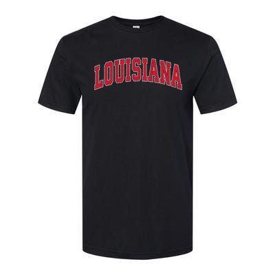 Louisiana La Vintage Athletic Sports Softstyle CVC T-Shirt