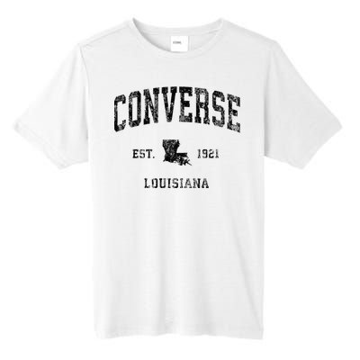 Louisiana La Vintage Athletic Black Sports Design Tall Fusion ChromaSoft Performance T-Shirt