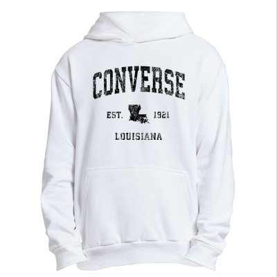 Louisiana La Vintage Athletic Black Sports Design Urban Pullover Hoodie