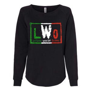 LWO Latino World Order Womens California Wash Sweatshirt