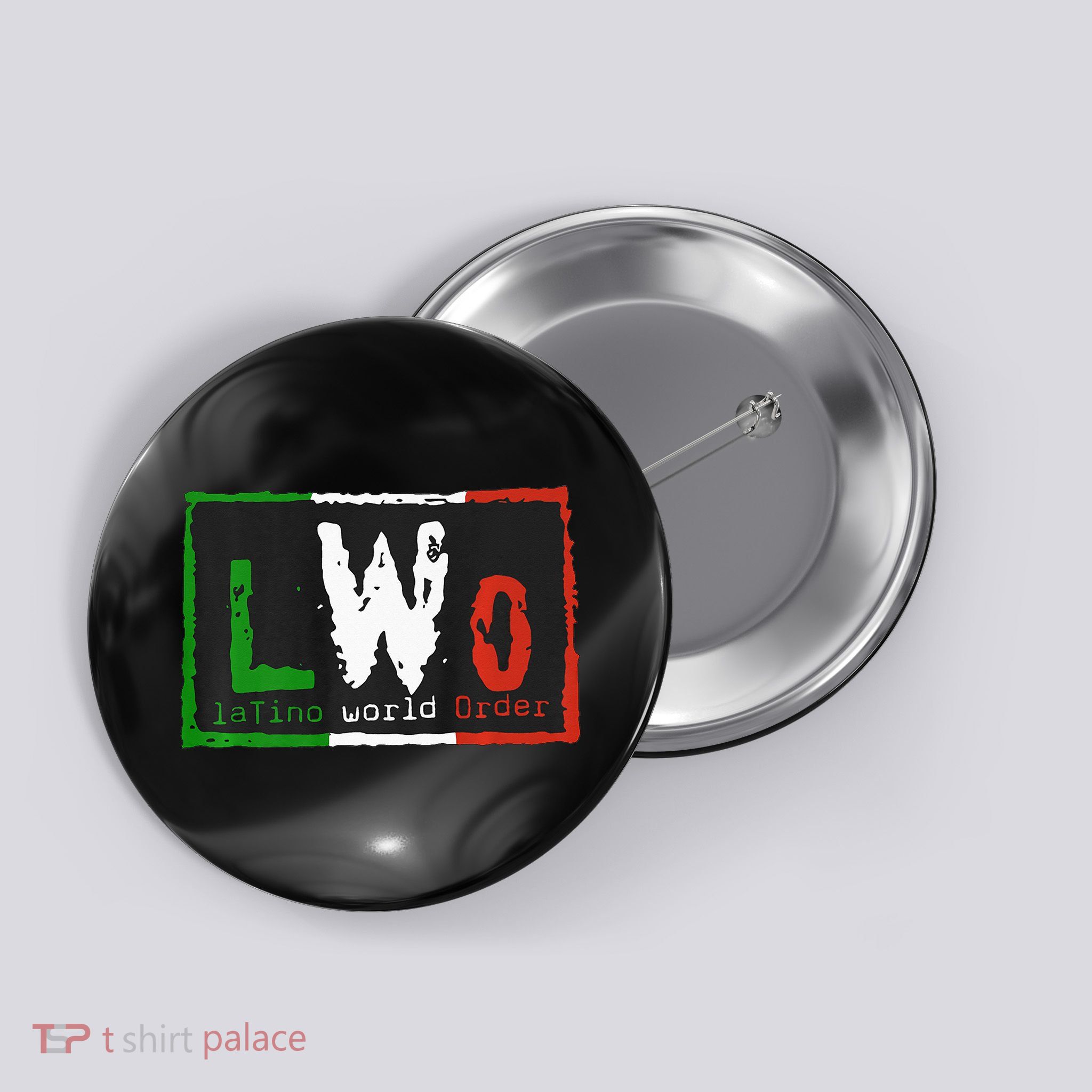 LWO Latino World Order Button