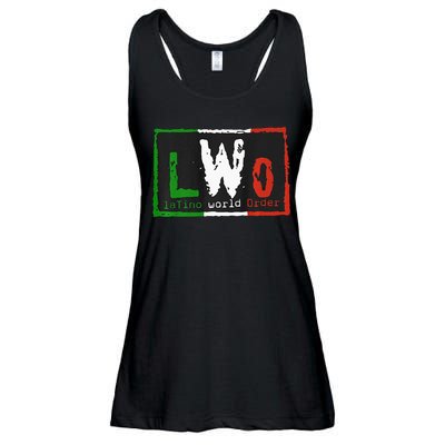 LWO Latino World Order Ladies Essential Flowy Tank