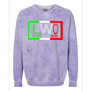 LWO Latin World Order Men Women Funny Latina Gift Colorblast Crewneck Sweatshirt