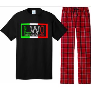 LWO Latin World Order Men Women Funny Latina Gift Pajama Set