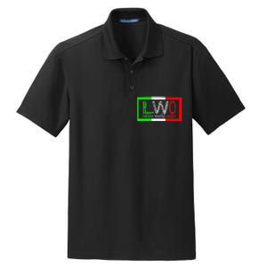 LWO Latin World Order Men Women Funny Latina Gift Dry Zone Grid Polo