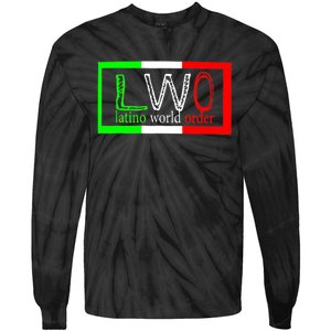 LWO Latin World Order Men Women Funny Latina Gift Tie-Dye Long Sleeve Shirt