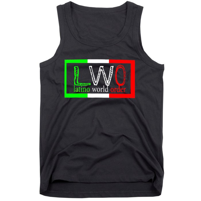 LWO Latin World Order Men Women Funny Latina Gift Tank Top