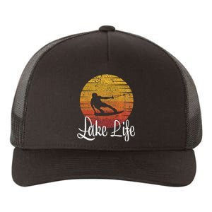 Lake Life Wakeboard Gift Wakeboarding Wakeboarder Yupoong Adult 5-Panel Trucker Hat