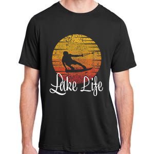 Lake Life Wakeboard Gift Wakeboarding Wakeboarder Adult ChromaSoft Performance T-Shirt