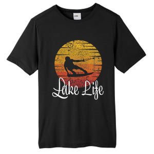 Lake Life Wakeboard Gift Wakeboarding Wakeboarder Tall Fusion ChromaSoft Performance T-Shirt