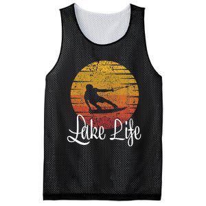 Lake Life Wakeboard Gift Wakeboarding Wakeboarder Mesh Reversible Basketball Jersey Tank