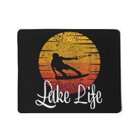 Lake Life Wakeboard Gift Wakeboarding Wakeboarder Mousepad