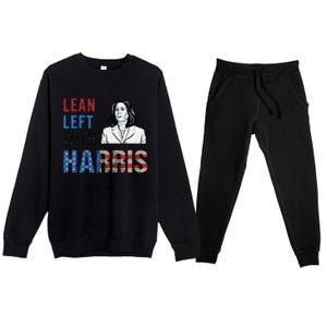 Lean Left With Harris Premium Crewneck Sweatsuit Set