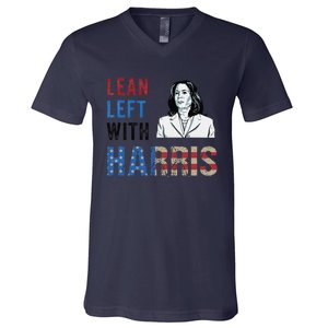 Lean Left With Harris V-Neck T-Shirt