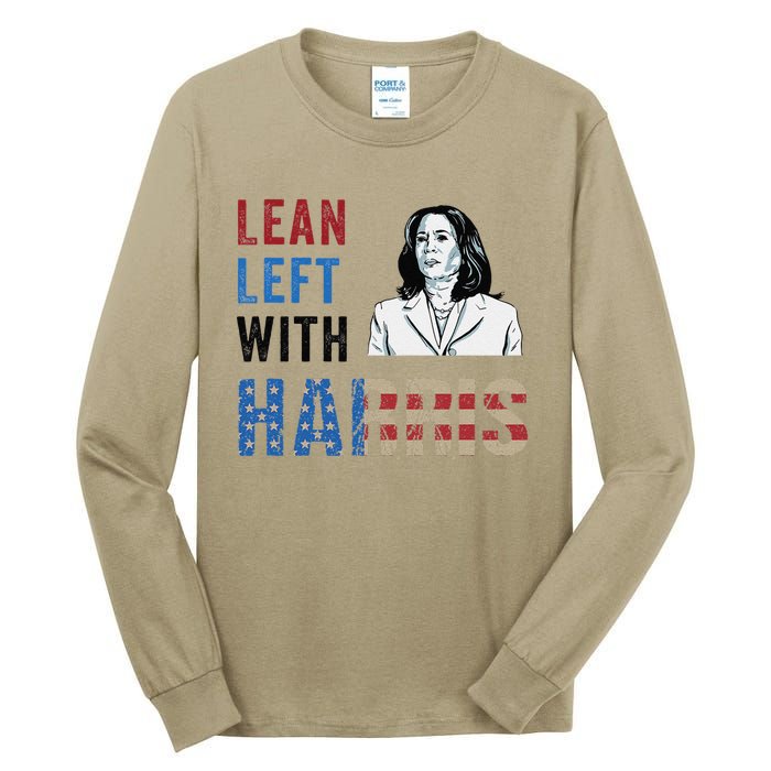 Lean Left With Harris Tall Long Sleeve T-Shirt