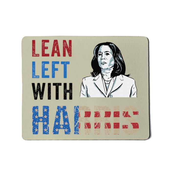 Lean Left With Harris Mousepad